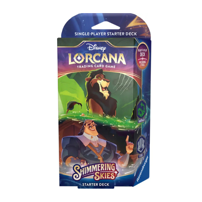 Disney Lorcana - Shimmering Skies Starter Deck (Englisch)
