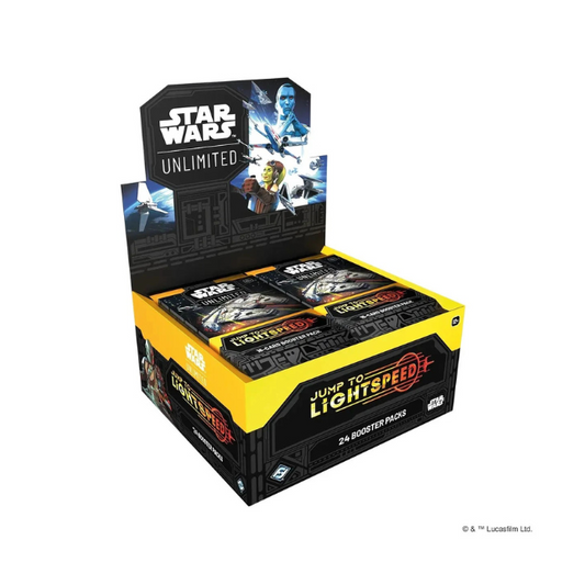 Star Wars Unlimited: Jump to Lightspeed Booster Display (Englisch)
