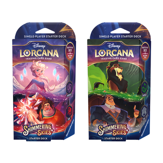 Disney Lorcana - Shimmering Skies Starter Deck (Englisch)