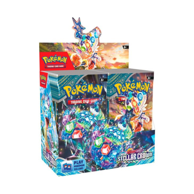 Pokemon Stellar Crown Display (Englisch)