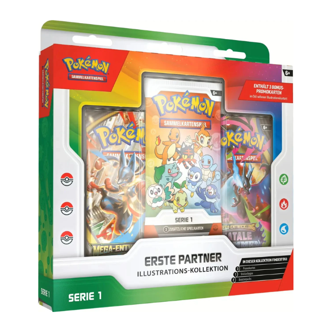 Pokemon Erste Partner Illustrations Kollektion (Deutsch)