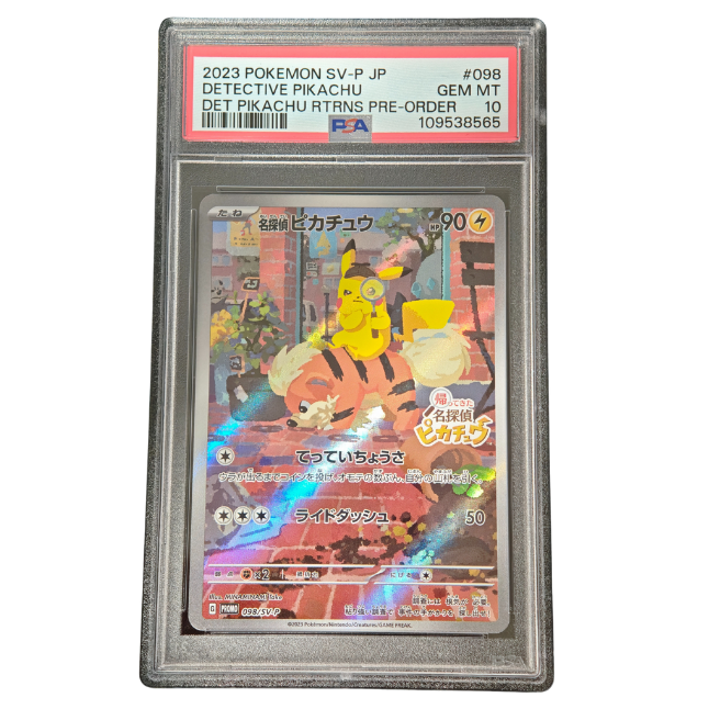 Pokemon Detective Pikachu Promo #098 PSA 10 Gem Mint (japanisch)