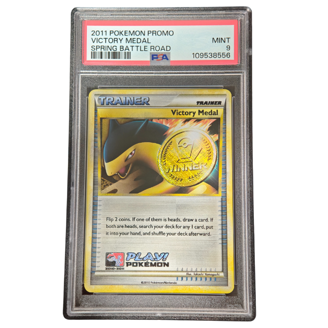 Pokemon Victory Medal PSA 9 Mint (Englisch)