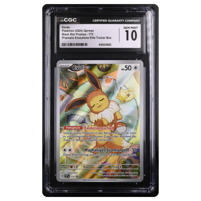 Pokemon Evoli SVP #173 CGC 10 Gem Mint (Deutsch)