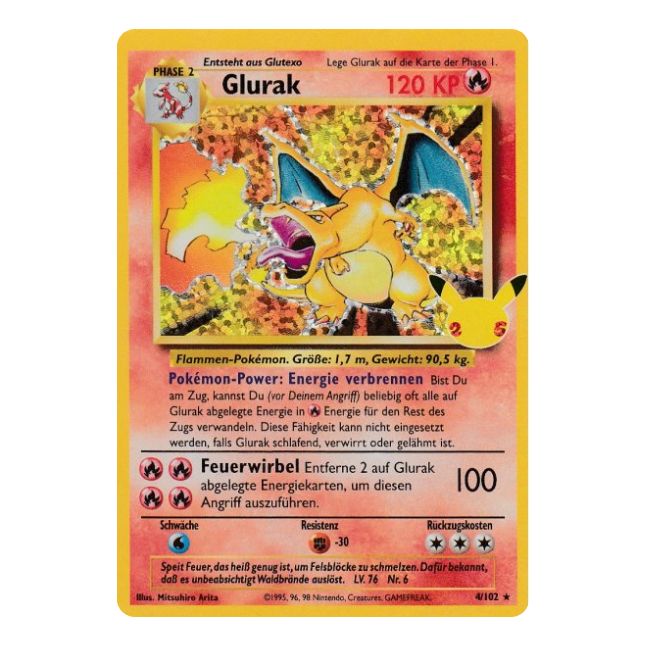 Glurak (CEL BS 4/102) (Deutsch)