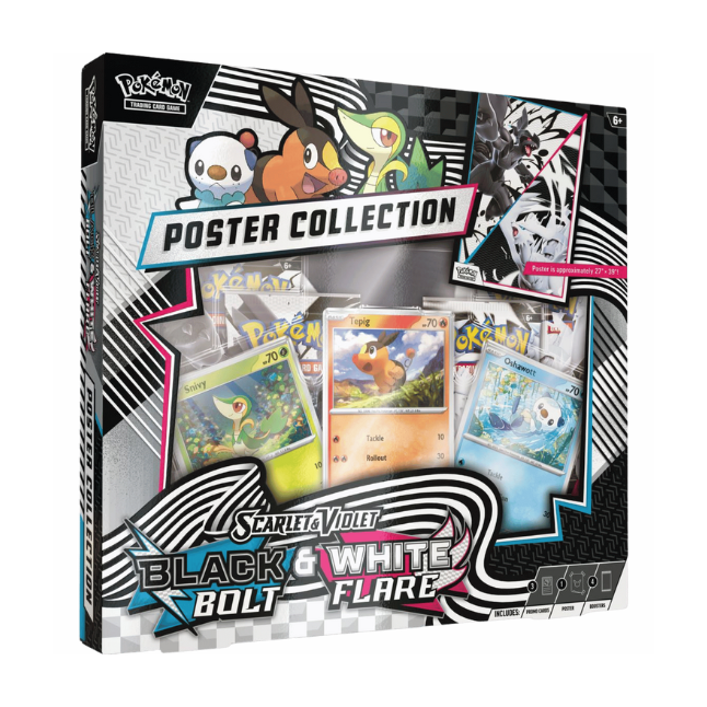 Pokemon Black Bolt & White Flare: Poster Collection (Englisch)