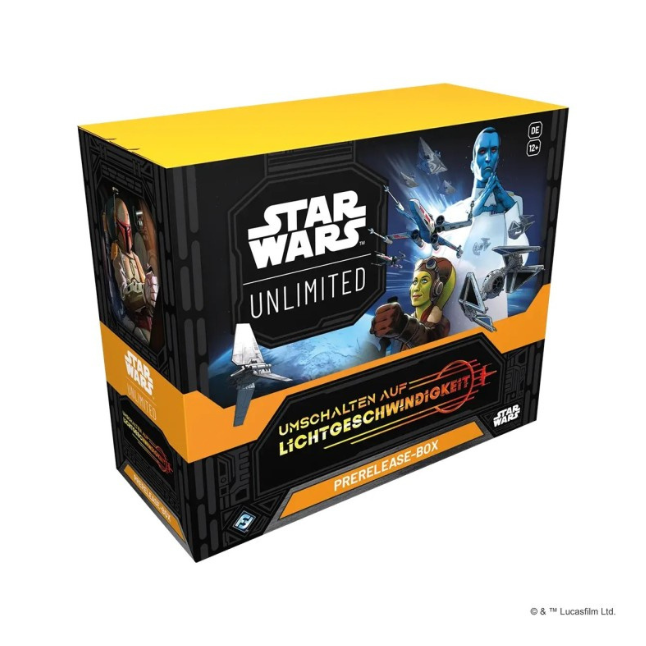 Star Wars Umschalten auf Lichtgeschwindigkeit Pre Release Box (Deutsch)