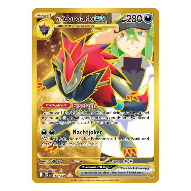 Ns Zoroark ex (189/159) (Deutsch)