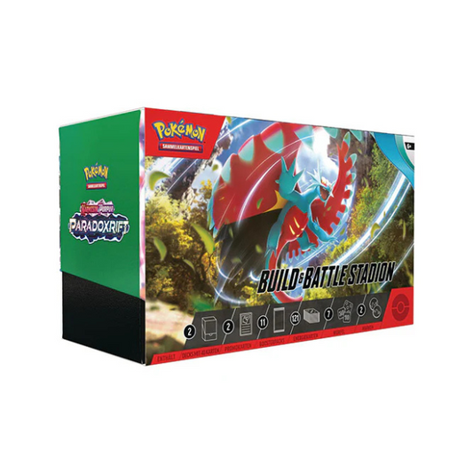 Pokemon Paradoxrift Build & Battle Stadium Box (Deutsch)