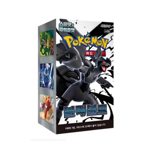 Pokemon Black Bolt (sv11B) Display (koreanisch)