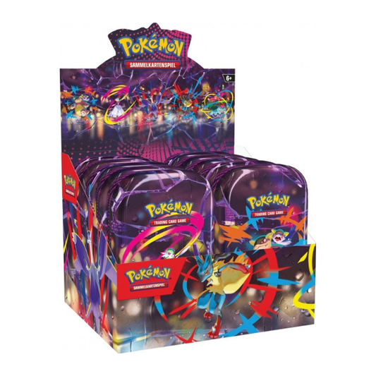 Pokemon Mega Entwicklung Mini Tin Display (Deutsch)