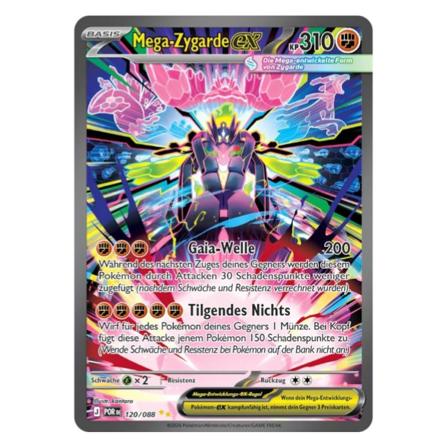 Mega Zygarde ex (POR 120/088) (Deutsch)