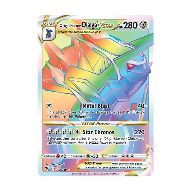 Origin Forme Dialga VSTAR (ASR 198/189) (Englisch)