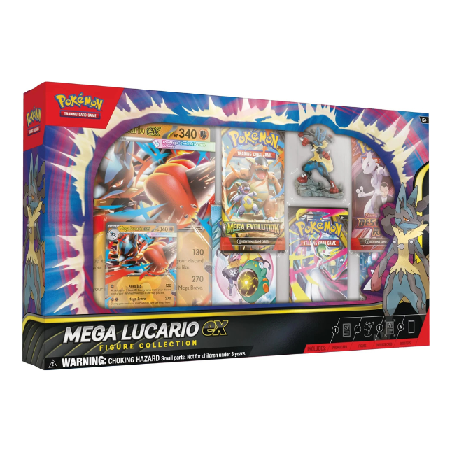 Pokemon Mega Lucario Ex Figure Collection (Englisch)