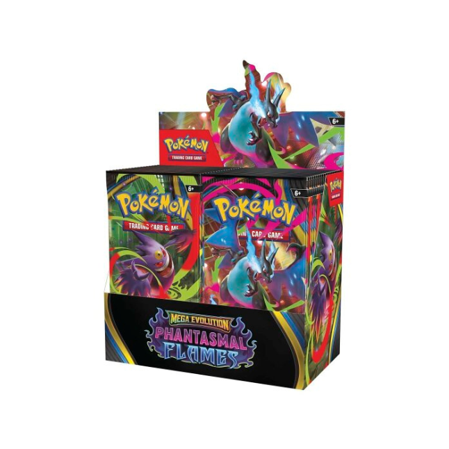 Pokemon Phantasmal Flames Display (Englisch)