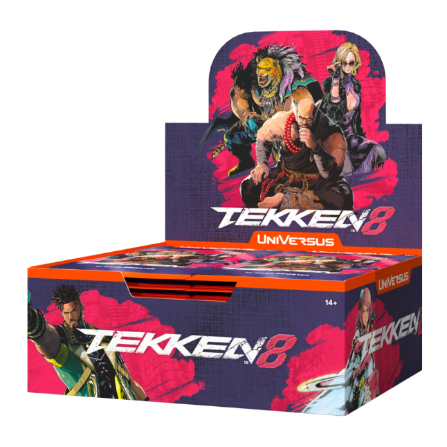 UniVersus CCG: Tekken 8 Booster Display (Englisch)