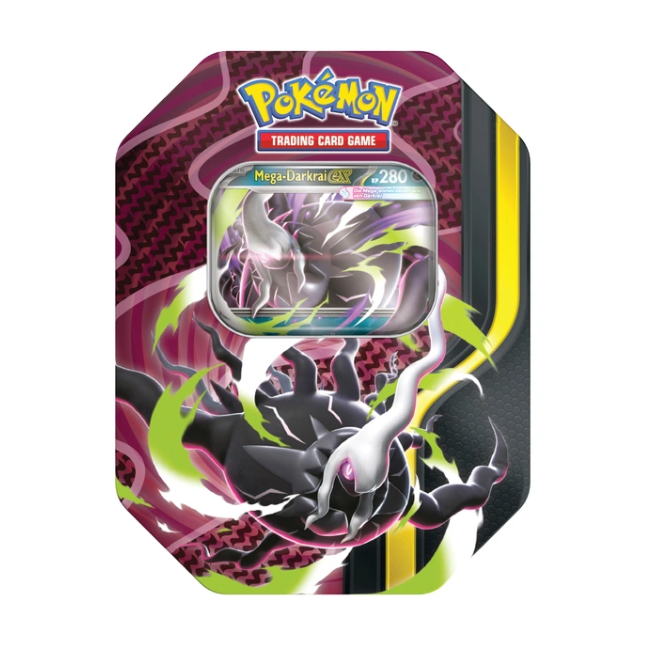 Pokemon Mega Forces Tins: Mega Darkrai ex Tin-Box (Deutsch)