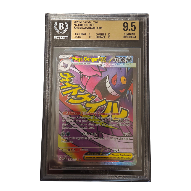 Pokemon Mega Gengar ex (ASC 269) BGS 9.5 Gem Mint (Englisch)