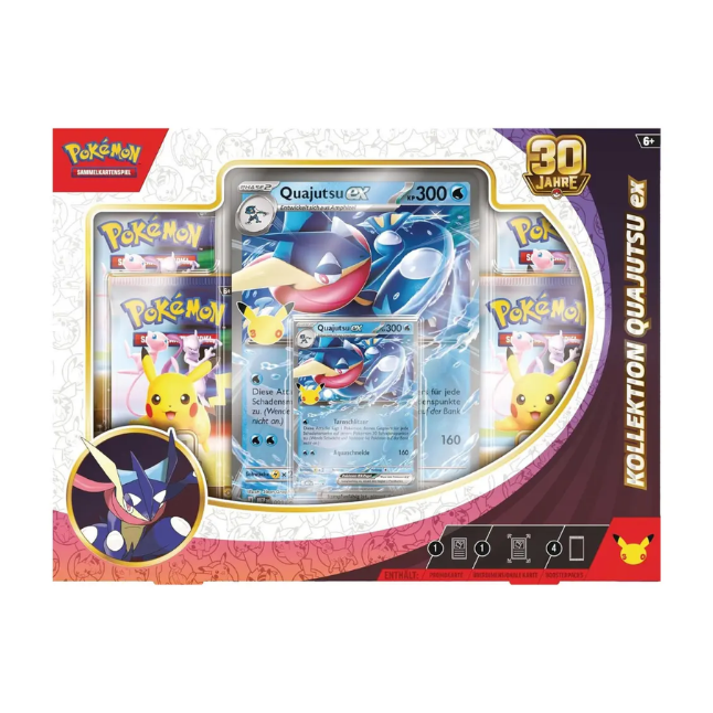 Pokemon 30 Jahre Quajutsu Kollektion (Deutsch)