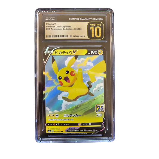 Pokemon Pikachu V #020 CGC 10 Pristine (japanisch)