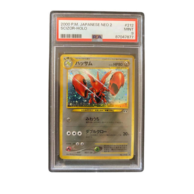 Pokemon Scizor #212 Holo PSA 9 Mint (japanisch)