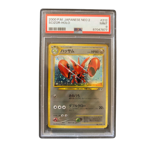 Pokemon Scizor #212 Holo PSA 9 Mint (japanisch)