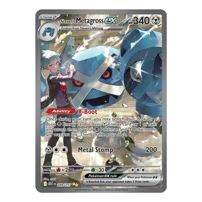 Troys Metagross ex (289/217) (Englisch)