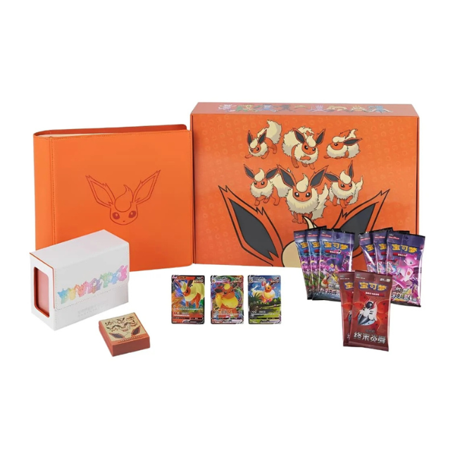 Pokemon Flareon VMAX Gift Box (Simplified Chinese)