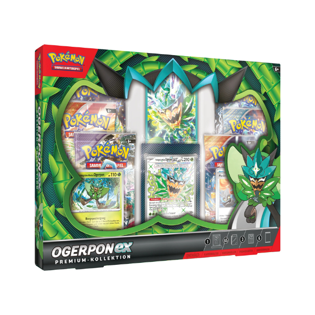 Pokemon Ogerpon Ex Premium Kollektion (Deutsch)
