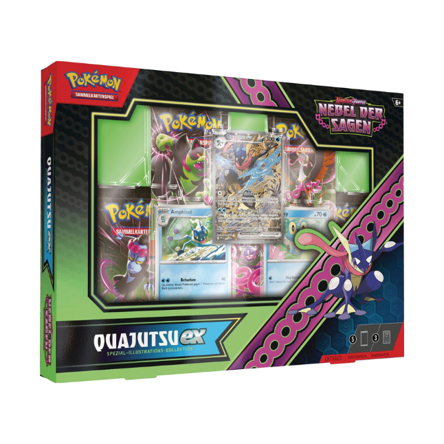 Pokemon Nebel der Sagen: Special Illustration Kollektion Quajutsu & Seedraking (Deutsch)