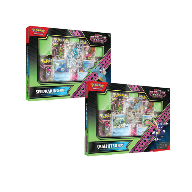 Pokemon Nebel der Sagen: Special Illustration Kollektion Quajutsu & Seedraking (Deutsch)