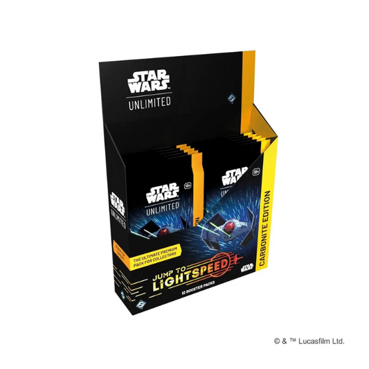 Star Wars Unlimited: Jump to Lightspeed Carbonite Booster Display (Englisch)