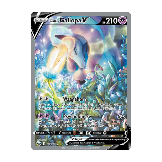 Galarian Rapidash V (CRE 168/198) (Deutsch)