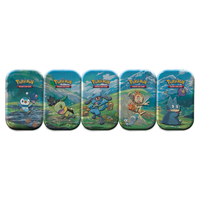 Pokemon Sinnoh Stars Mini Tin Display (Englisch)