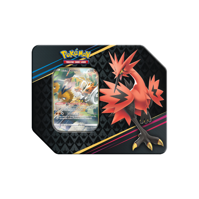 Pokemon - Zenit der Könige Galar - Lavados / Zapdos / Arktos Tin US Version (Englisch)