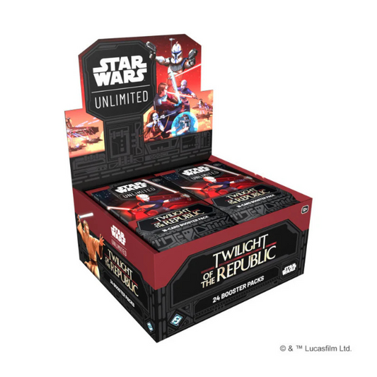 Star Wars Unlimited: Twilight of the Republic Booster Box (Englisch)