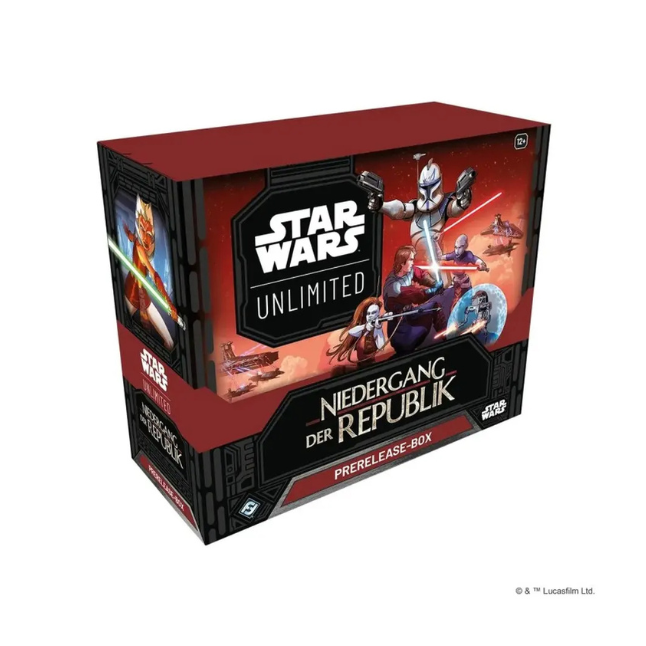 Star Wars: Unlimited - Niedergang der Republik Prerelease-Box (Deutsch)