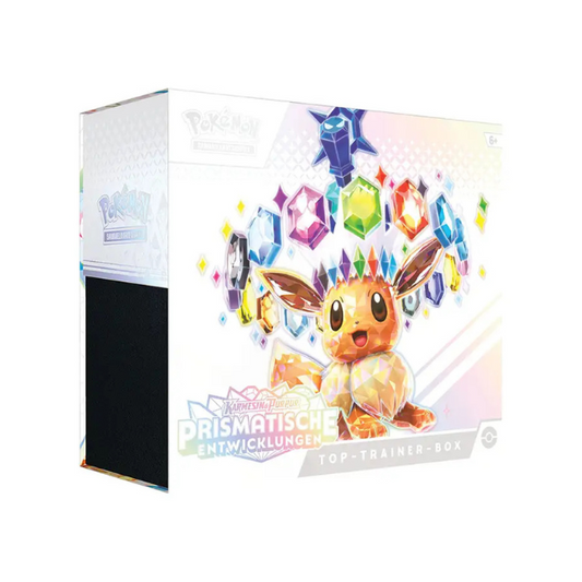 Pokemon Prismatische Entwicklungen Top Trainer Box (Deutsch) --Pre Order--