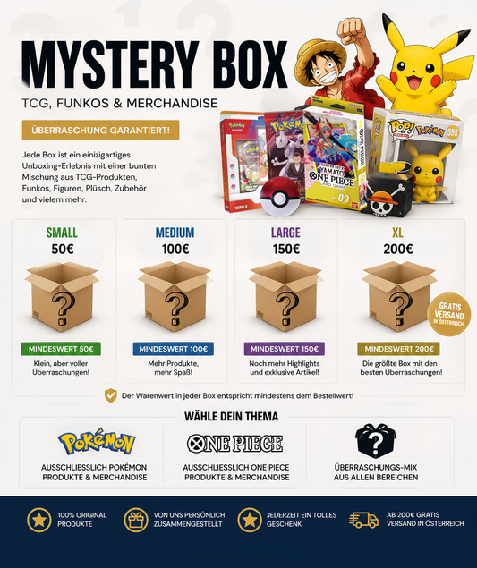 MistiCards Mystery Box – TCG & Merchandise