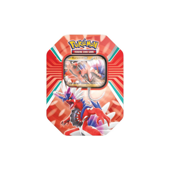 Pokemon Paldea Legends Tins: Koraidon ex (Deutsch)