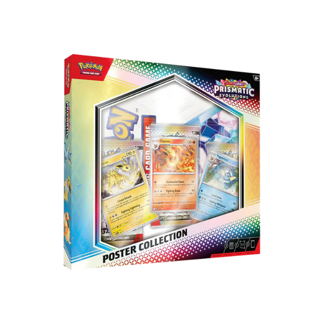 Pokemon Prismatic Evolutions Poster Collection (Englisch) --Pre order--