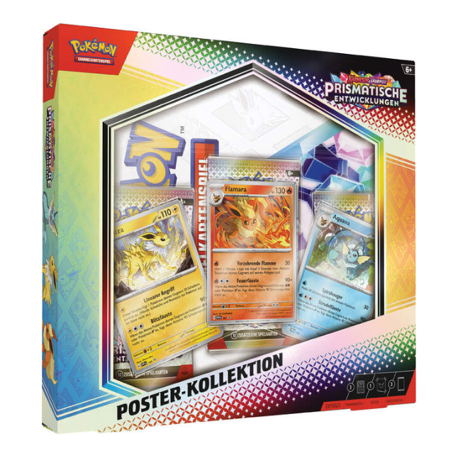 Pokemon Prismatische Entwicklungen Poster Kollektion (Deutsch) --Pre order--