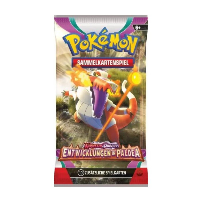 Pokemon Entwicklungen in Paldea Booster (Deutsch)