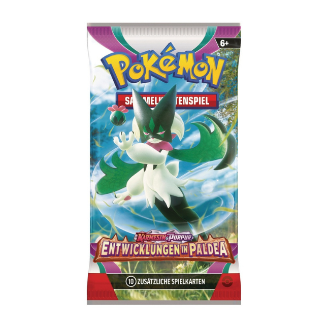 Pokemon Entwicklungen in Paldea Booster (Deutsch)