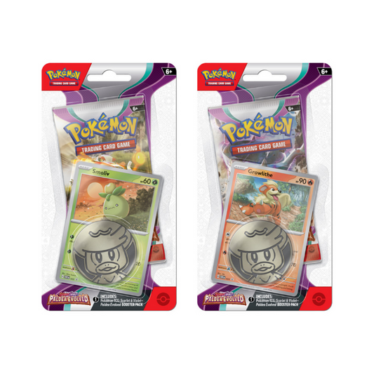 Pokemon Paldea Evolved - Checklane Blister Pack ( Englisch )