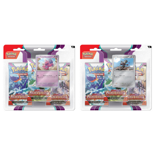 Pokemon Paldea Evolved 3-Pack Blister - Blister ( Englisch )