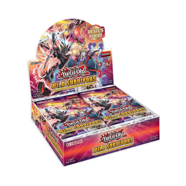 Yu-Gi-Oh - Wild Survivors Display (Englisch)