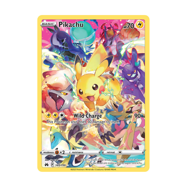 Pikachu (CRZ 160/159) (Englisch)