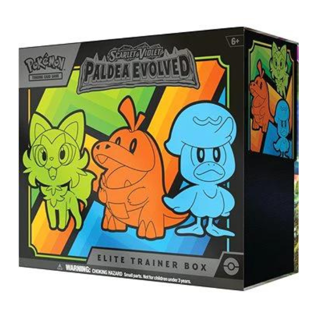 Pokemon Paldea Evolved Elite-Trainer-Box (Englisch)