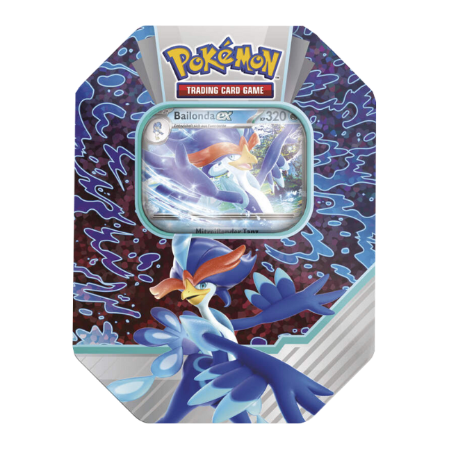 Pokemon Paldea Partners Quaquaval ex Tin-Box (Englisch)